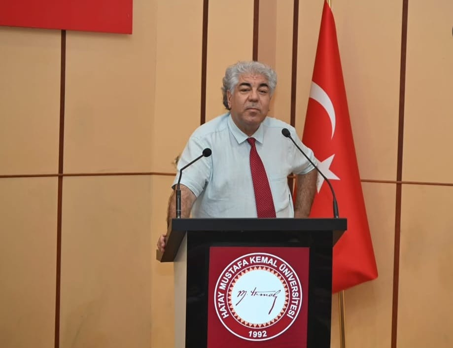 Prof. Dr. Güray Kılınççeker  "Hatay'da Sanayi Kirliliği ve İşletmeler: Displinlerarası Bir Çözüm Arayışı" Paneline Katıldı.